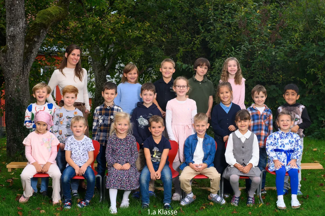Klassenfoto der 1a-Klasse